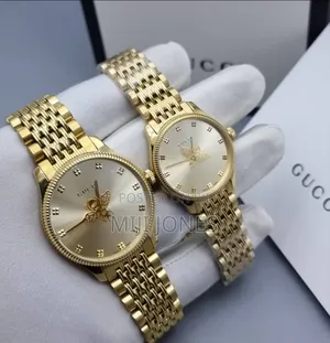 Gucci His Hers Gold Styled