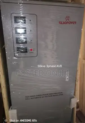 Rilsopower 50kva 3phase Avr Motor Servo Stabilizer