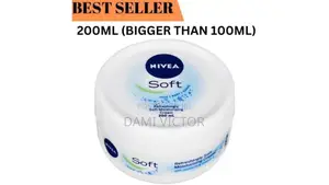 Nivea Soft Moisturizing Cream (Refreshing for Face and Body)