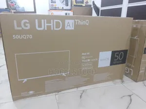 LG 50 Inches UHD Smart TV Hdmi, Usb,Av, Lan Port