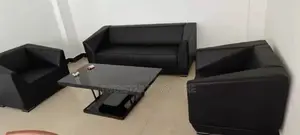 New Modern Leather 5 Seaters Sofa Chair