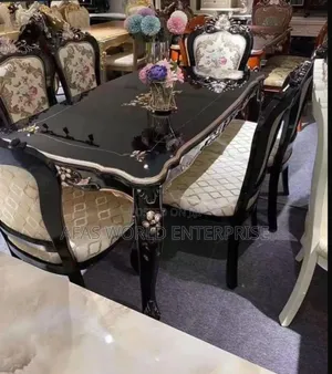Imported Royal Dinning Table With Six Chairs