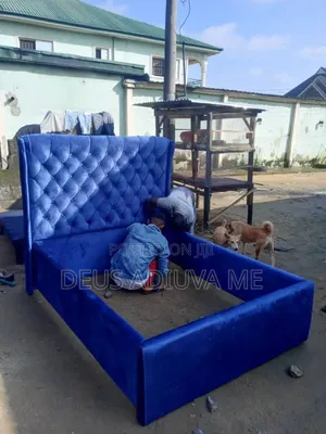 6 by 6 Padded Bedframe for Bedroom