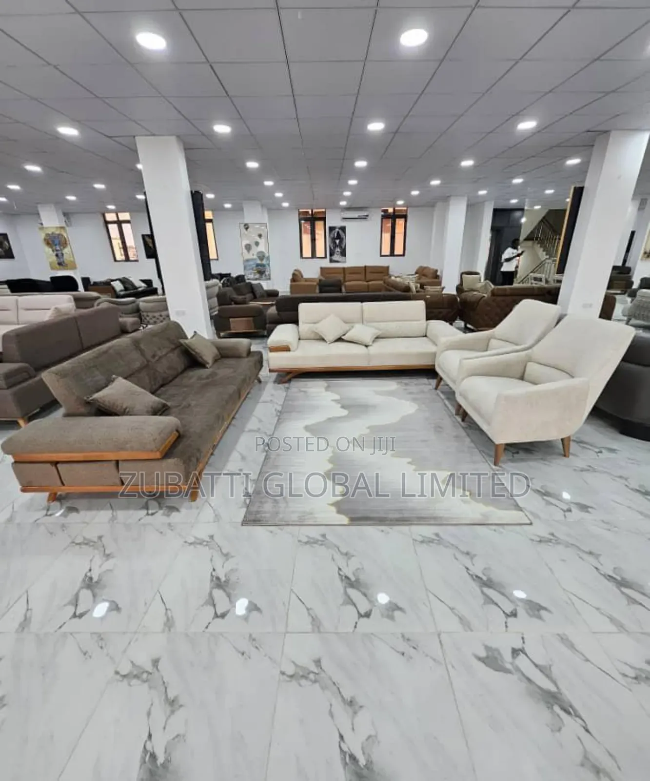 Foreign Executive Fabric Sofa