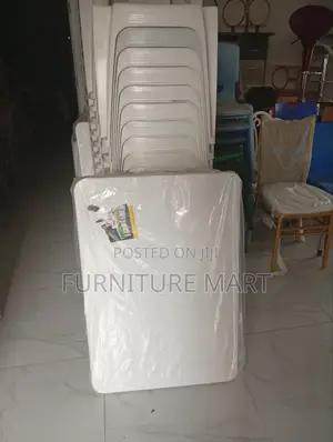 Plastic Table With Plastic Legs