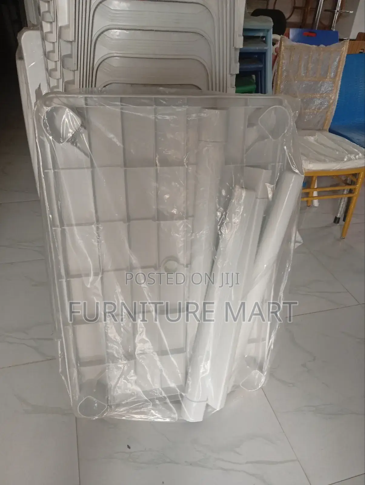 Plastic Table With Plastic Legs