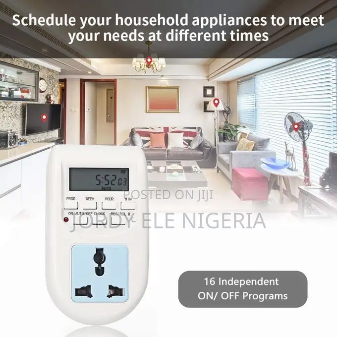 Plug-in Digital Timer Switch Electrical Timer