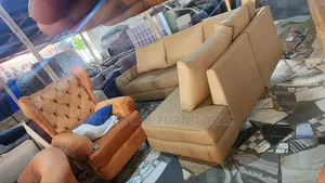 7 Seater Leather Corner Sofa