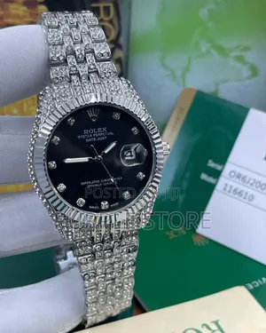 Rolex Female_iced* Wristwatch