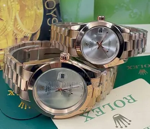 Rolex Male and Female Wristwatch