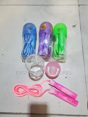 Skipping Rope With Cup Carrier