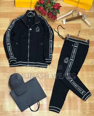 Luxury Dolce Gabana X BALENCIAGA Tracksuit