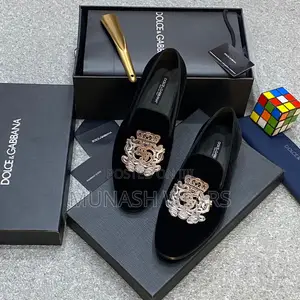 Luxury Original Velvet Italian D G Shoe