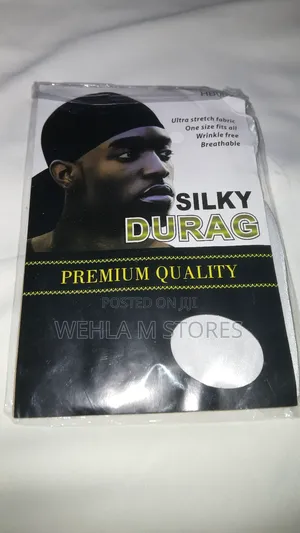 Silky Durag (White Durag)