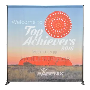8ft × 10ft Backdrop Banner Stand Printing [][][][]