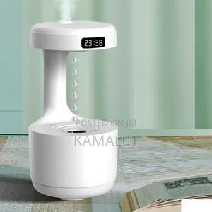 Cool Mist Humidifier, Anti-Gravity Water Drops With Sound