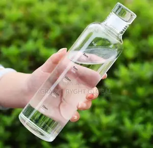 750ml Acrylic Timer Water Bottle