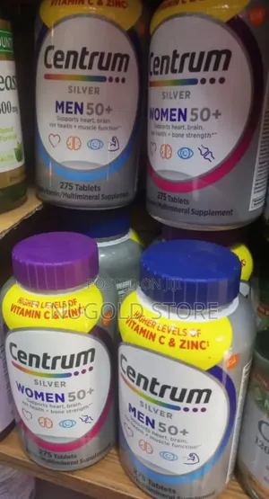 Centrum Silver Men/Women 50 Plus by 275 Tablets