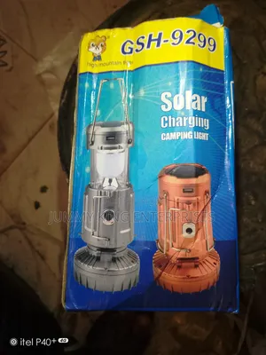Solar Rechargeable Led Camping Lantern -
