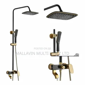 Shower Mixers Sets (Shower Head, Hand Shower And Down Tap).