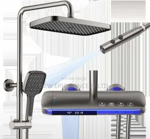Special Lighting Standing Shower