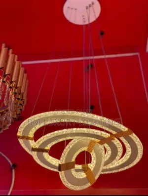 3 Ring Crystal Luxury Chandelier
