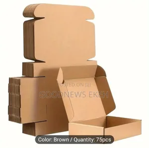 75pcs Extra Durable 3-Layer Corrugated Cardboard