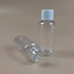 50ml, 100ml 200ml Size Smaller Transparent Bottles (Dozen)12