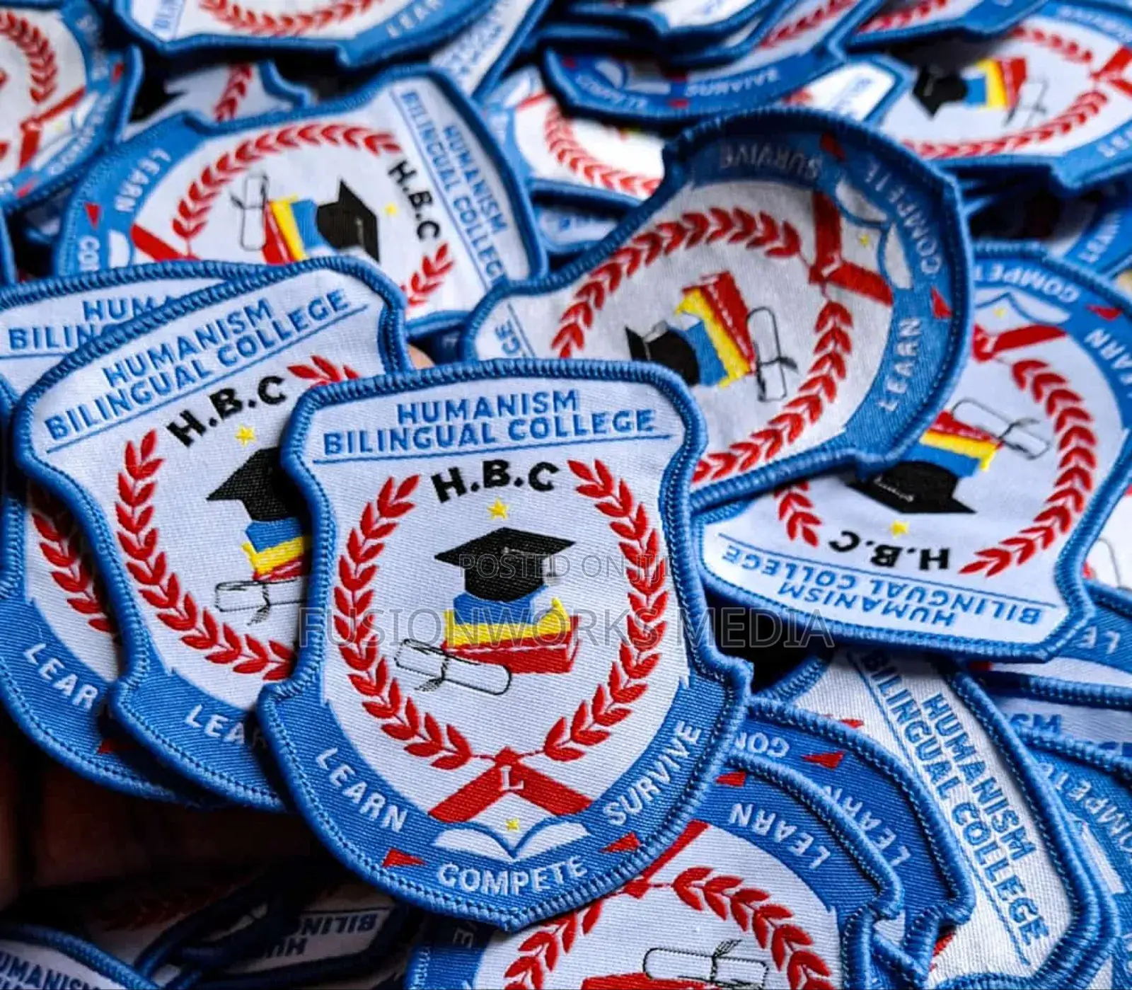 School Woven Badge
