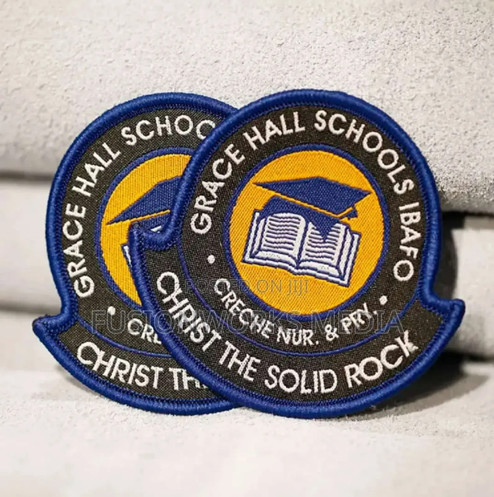 School Woven Badge