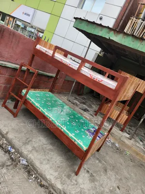 Advanced 3by6 Wooden Bunk Bed Set.