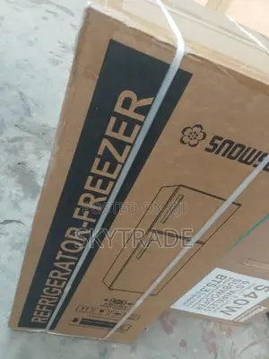 Brand New 120liters Silver Refrigerator (Double Door)