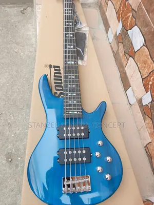 Well Sound 5 Strings Active Bass Guitar