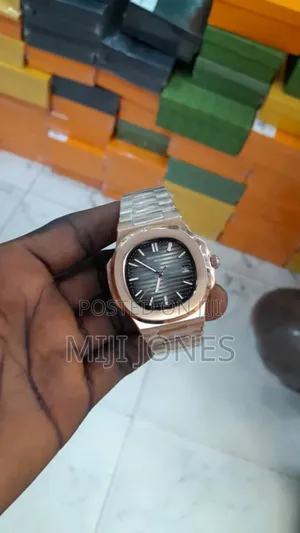 Automatic Rose Gold Chain Watch