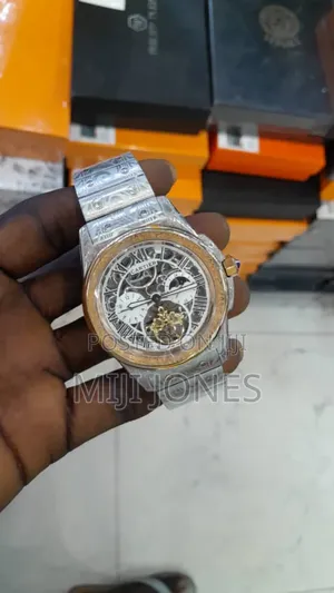 Silver Chain Automatic Watch