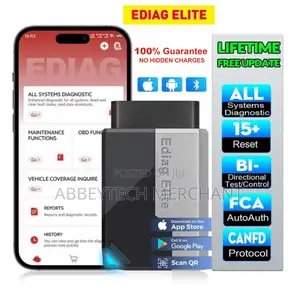 EDIAG ELITE OBD2 Cars Scanner All System Scan Wit 15 Service