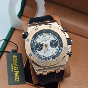 Audemars Piguet Chronograph Rubber Strap Watch