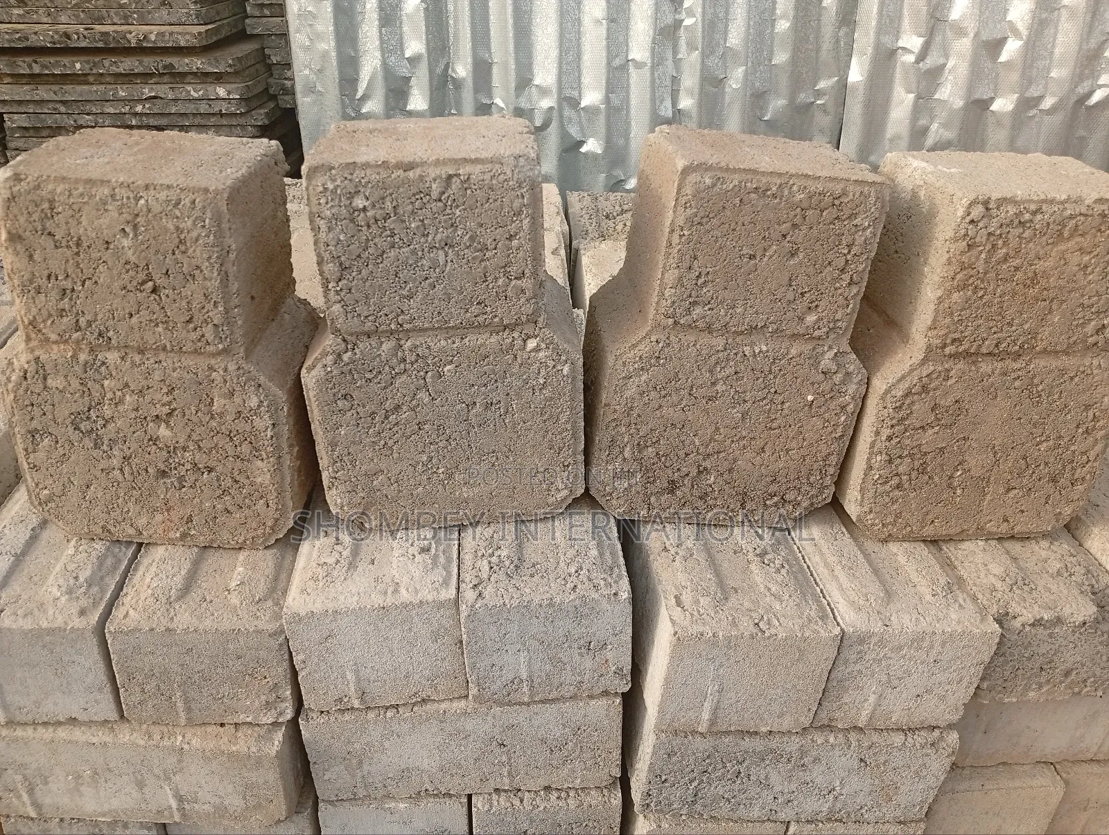 80mm Pavers Interlocks for Project Per Square Meter