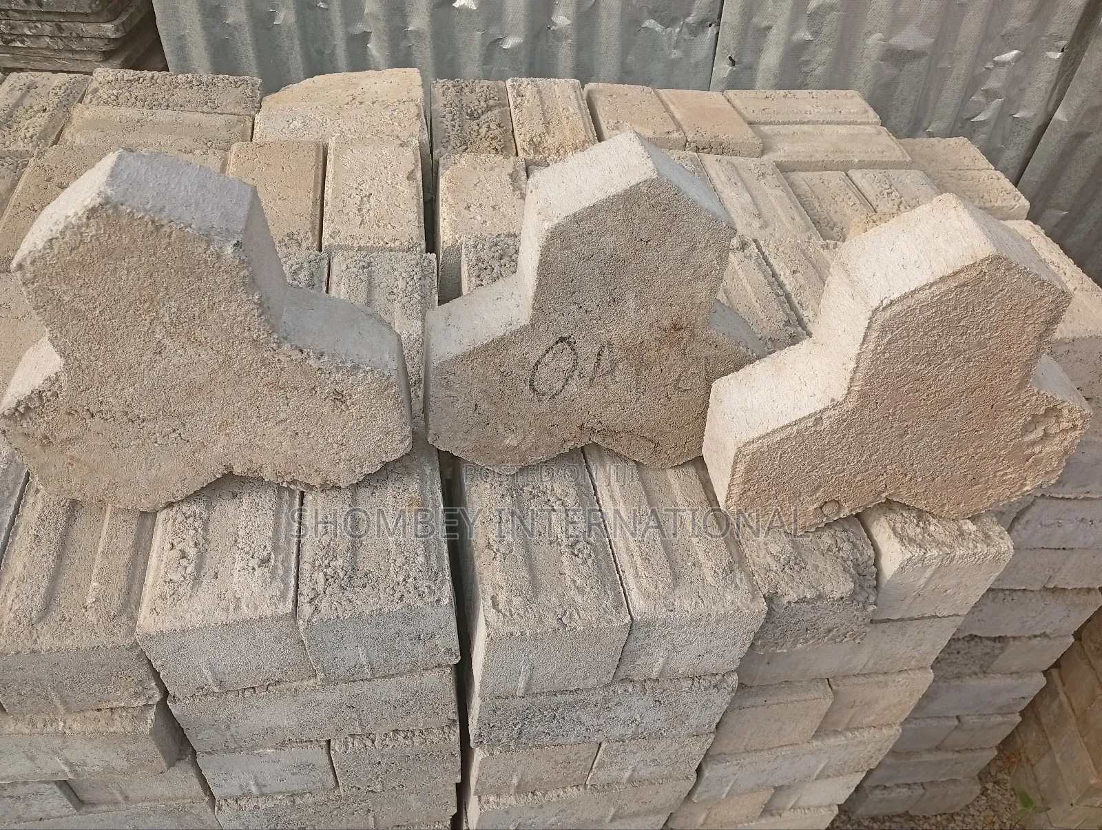 Vibrated Interlocks Per Square Meter