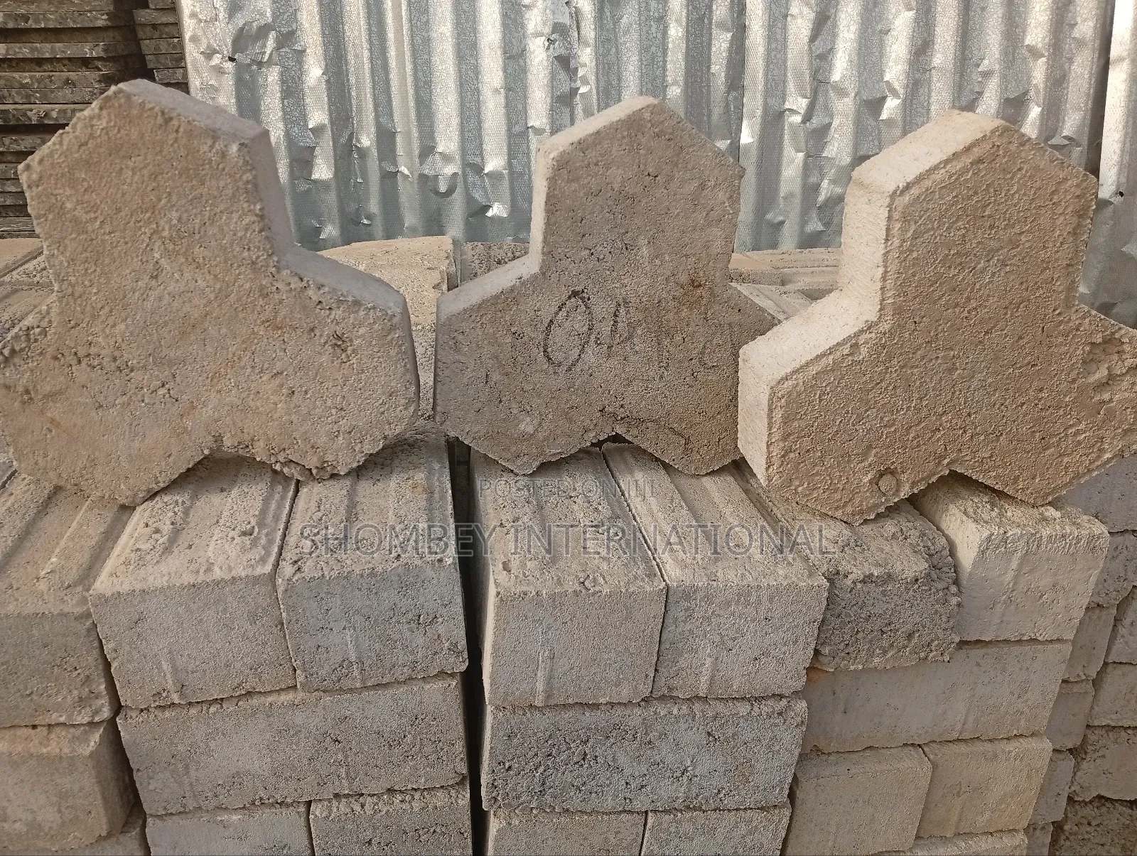 Vibrated Interlocks Per Square Meter