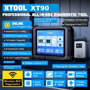 Xtool Xt90 Car Scanner Wit Ecu Programming Online Coding