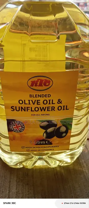 KTC Blended Olive Oil and Sunflower Oil 5litres ×4