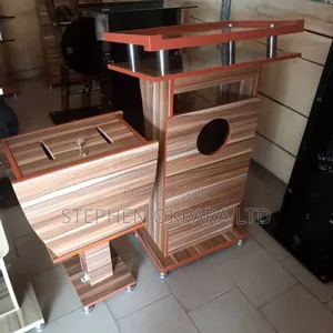 New Model Wooding Pulpit With Offering Box