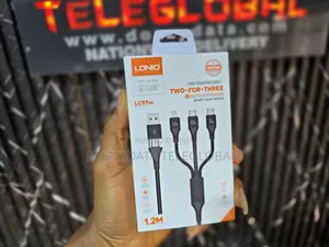 Ldnio 100W Lc97u Fast Charging Cable Two for Three