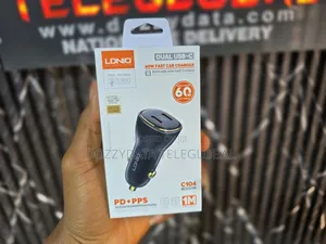 Ldnio 60W Fast Car Charger C104