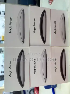 2024 Apple Magic Mouse (USB-C, Black And White)