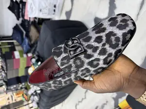 Luxury Italian Animal Skin D G Royal Shoe