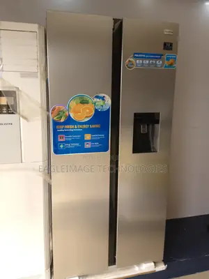 Heavy-Duty Polystar 436L Side by Side Inverter Fridge