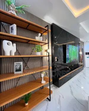 Tv Unit 8ft X10ft, Wall Cladding and Decor Shelves