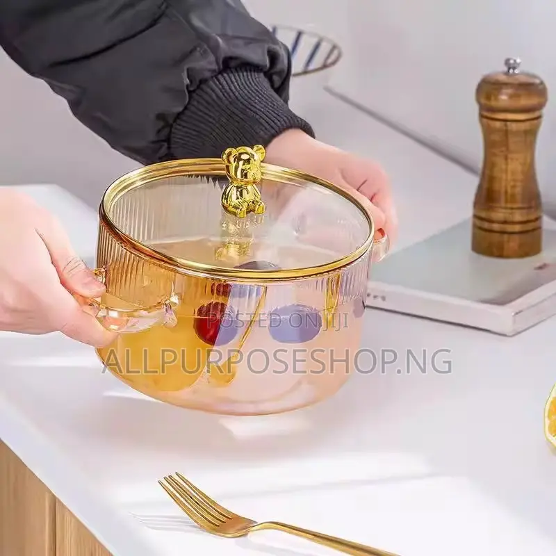 Borosilicate Induction Cooking Pot